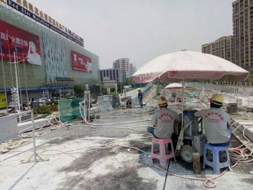 環島幹道五緣灣鍾宅路跨線橋切割