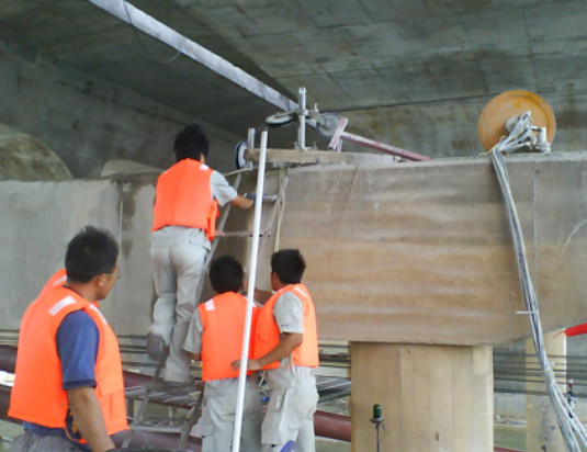 支護梁切割拆除